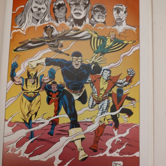 MARVEL MASTERWORKS VOLUME 12 THE X MEN   GOLD FOIL PRINT    By Chris Claremont - Picture 14 of 16